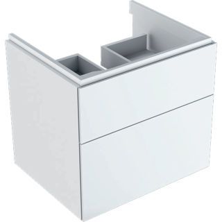 GE Xeno2 Unterschrank f. WT, 2 Schubl. 58x53x46,2cm, weiß