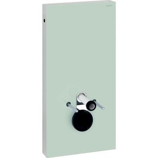 GE Monolith Sanitärmodul für Wand-WC 101 cm Glas mint