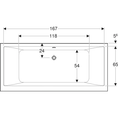 GE Renova Plan Rechteckbadewanne GE Renova Plan Rechteckbadewanne