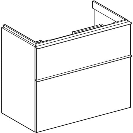 GE iCon Unterschrank für Waschtisch