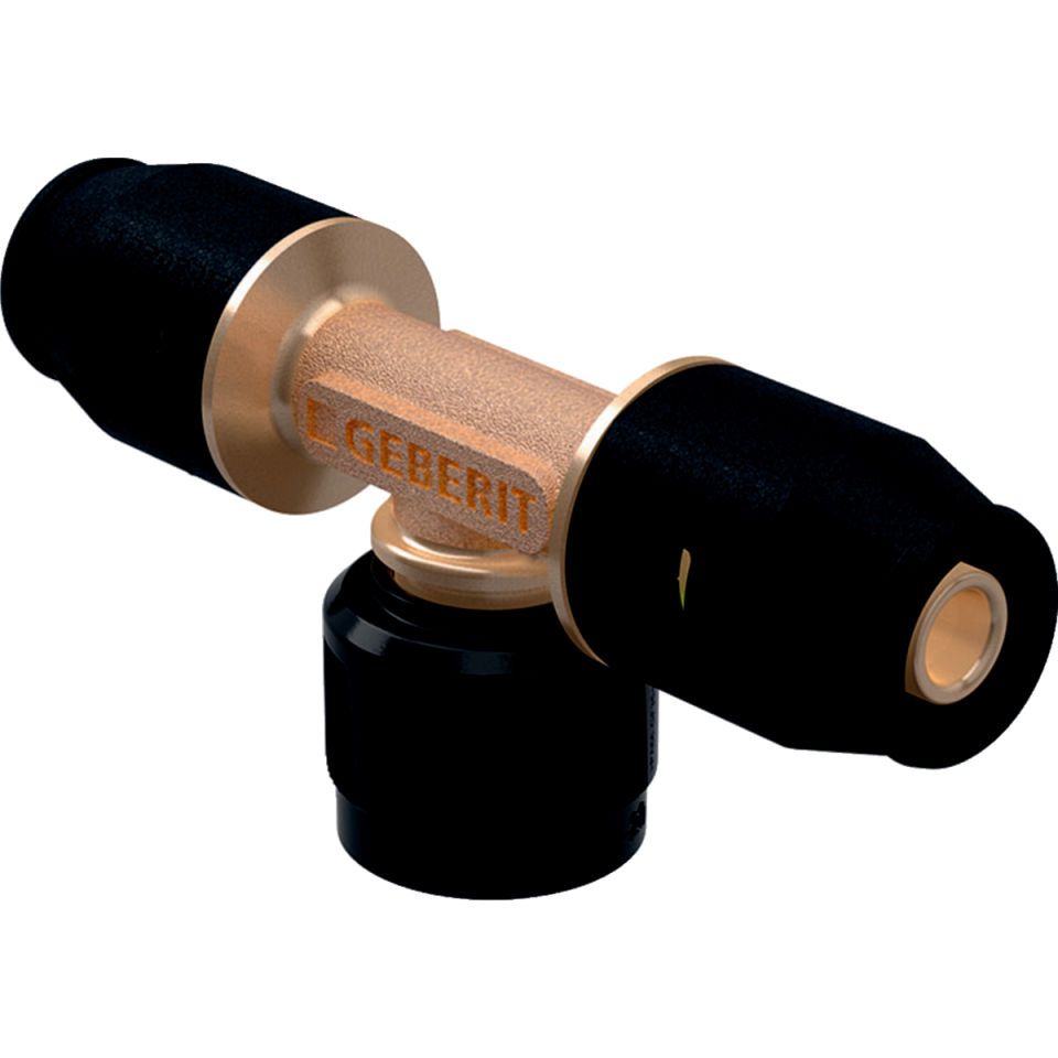 GE PushFit Übergangs-T-Stück mit MasterFix