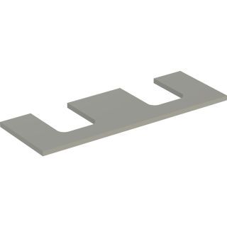 GE ONE WT-Pl. Aus re/li f. AWT Schalenf. 135x3x47cm, greige matt