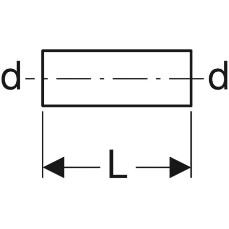 GE Mapress Edelstahl Rohrnippel