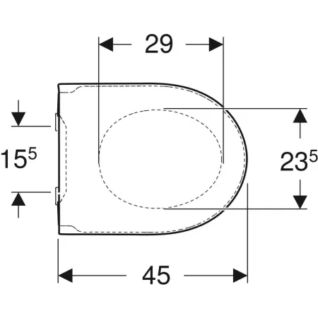 GE iCon WC-Sitz