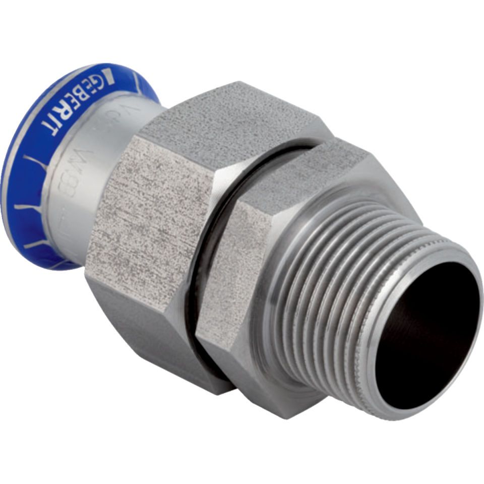 GE Mapress Edelstahl Übergangsverschraubung (LABS-frei)