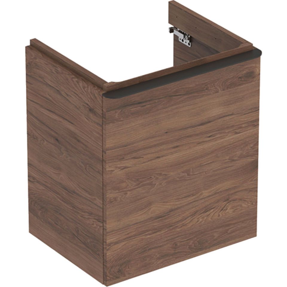 GE Smyle Square US für WT, m. 1 Tür re 53,6x61,7x43,3cm, Nussbaum