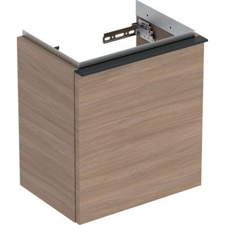 GE iCon Unterschrank für HWB, 1 Tür li 37x41,5x27,9cm, Eiche/Gr. Lava