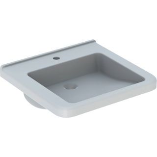 GE Renova Comfort Square WT barrierefrei 55x52,5cm, m. Hl., o. Ül., weiß