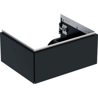 GE ONE Unterschrank für WT/-Platte 1 Schubl., 59,2x26,6x47cm, schwarz matt
