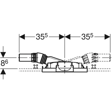 GE GIS Element für Dusche