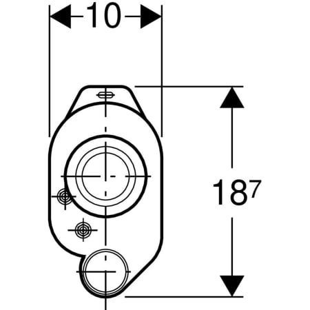 GE Urinal Geruchsverschluss