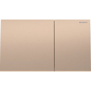 GE Sigma70 BetPl., für 2-Mengen-Spülung Square, rotgold gebürstet / Etc