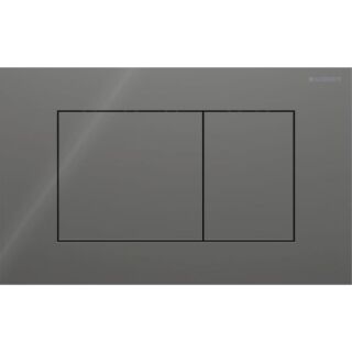 GE Sigma 40 BetPl., für 2-Mengen-Spülung Square, Glas, Lava