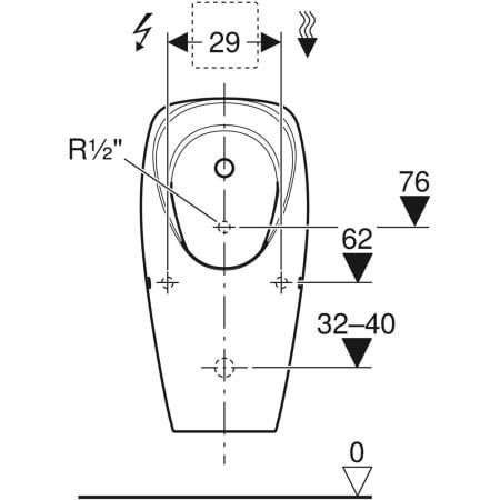 GE Urinal Tamina