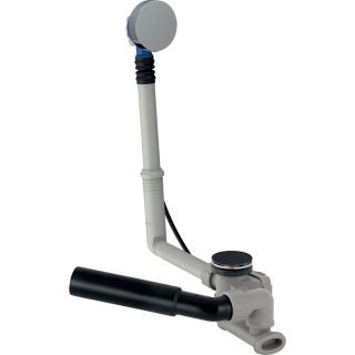 GE Badewannenablauf, d52 mit Drehbet. m. Fertigbauset, DN40/50, chrg