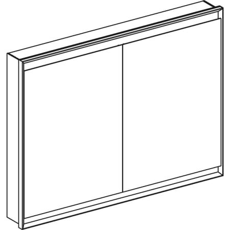 GE ONE Spiegelschrank mit ComfortLight