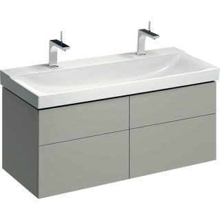 GE Xeno2 Unterschrank f. WT m. B:120cm m. 4 Schubl., 117,4x53x46,2cm, greige