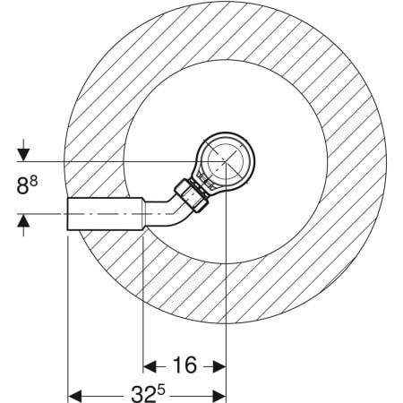 GE Duschwannenablauf d40/50