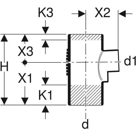 GE Silent-db20 Abzweig