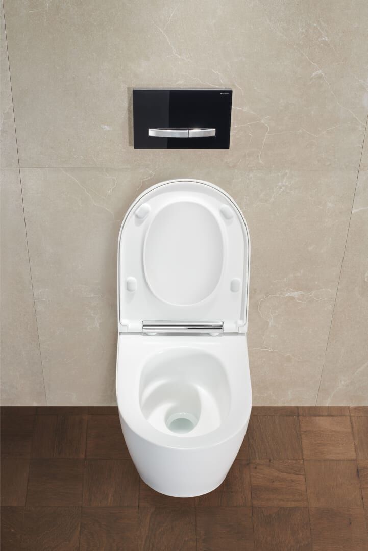 GE ONE Set Wand-WC mit WC-Sitz