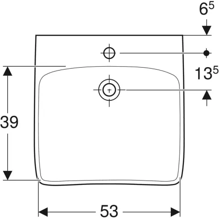 GE Renova Comfort Waschtisch barrierefrei