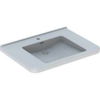 GE Renova Comfort Square WT barrierefrei 75x55cm, m. Hl., m. Ül., weiß