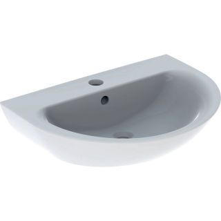 GE Renova Waschtisch, 70x52cm m. Hl. mittig, m. Ül., weiß