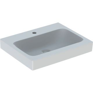 GE iCon Waschtisch, 60x48,5cm m. Hl., o. Ül., weiß