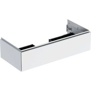 GE ONE Unterschrank für WT/-Platte 1 Schubl., 103,6x26,6x47cm, weiß hgl.