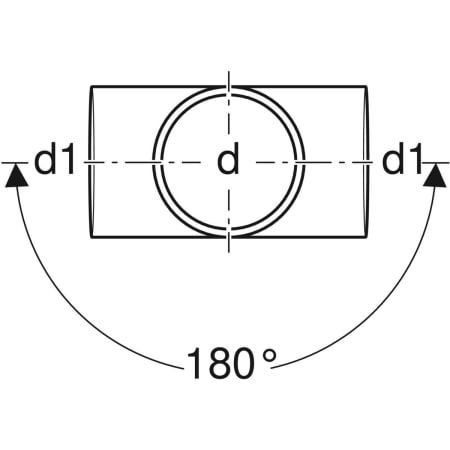 GE Silent-db20 Bogenabzweig