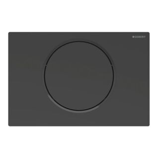 GE Sigma10 BetPl. für Spül-Stopp Spülung Round, schwarz matt l., Etc/ schwarz