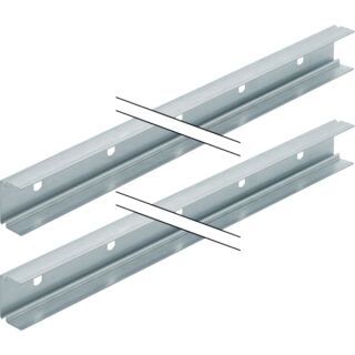GE Duofix Set Systemschiene (2 St.) 300x5x3.4cm