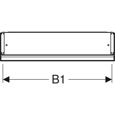 GE ONE Spiegelschrank mit ComfortLight 1 Tür re, AP-Mont., 60x90x15cm, weiß