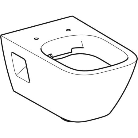 GE Renova Plan Wand-WC Tiefspüler