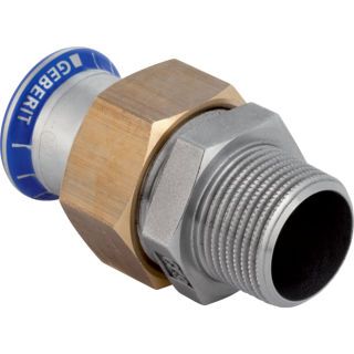 GE Mapress Edelstahl Übergangsverschr. mit AG d15-R1/2