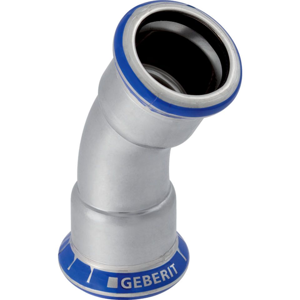 GE Mapress Edelstahl Bogen