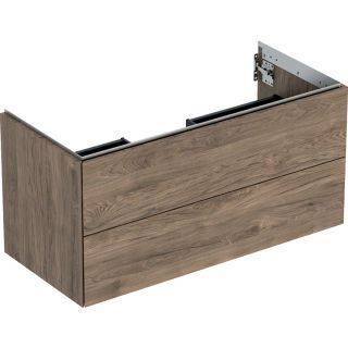 GE ONE Unterschrank für WT/-Platte 2 Schubl., 103,6x50,4x47cm,Nussb.hickory