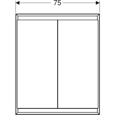 GE ONE Spiegelschrank mit ComfortLight