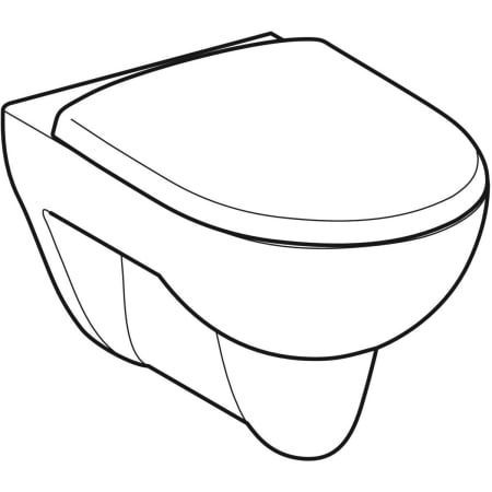 GE Renova Wand-WC Tiefspüler