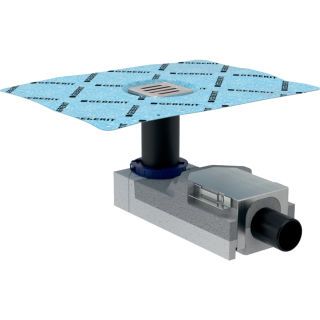 GE Bodenablauf für bodenebene Dusche Fußbodenaufbauhöhe ab 90 mm d50