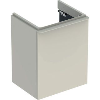 GE Smyle Square US für HWB, m. 1 Tür li 49,2x61,7x40,6cm, sand-grau