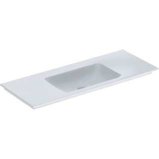 GE ONE Möbelwaschtisch 120x48 cm o.Hl., o.Ül., weiß, KeraTect