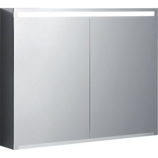 GE Option Spiegelschrank mit Beleuchtung zwei Türen, 90x70x15cm