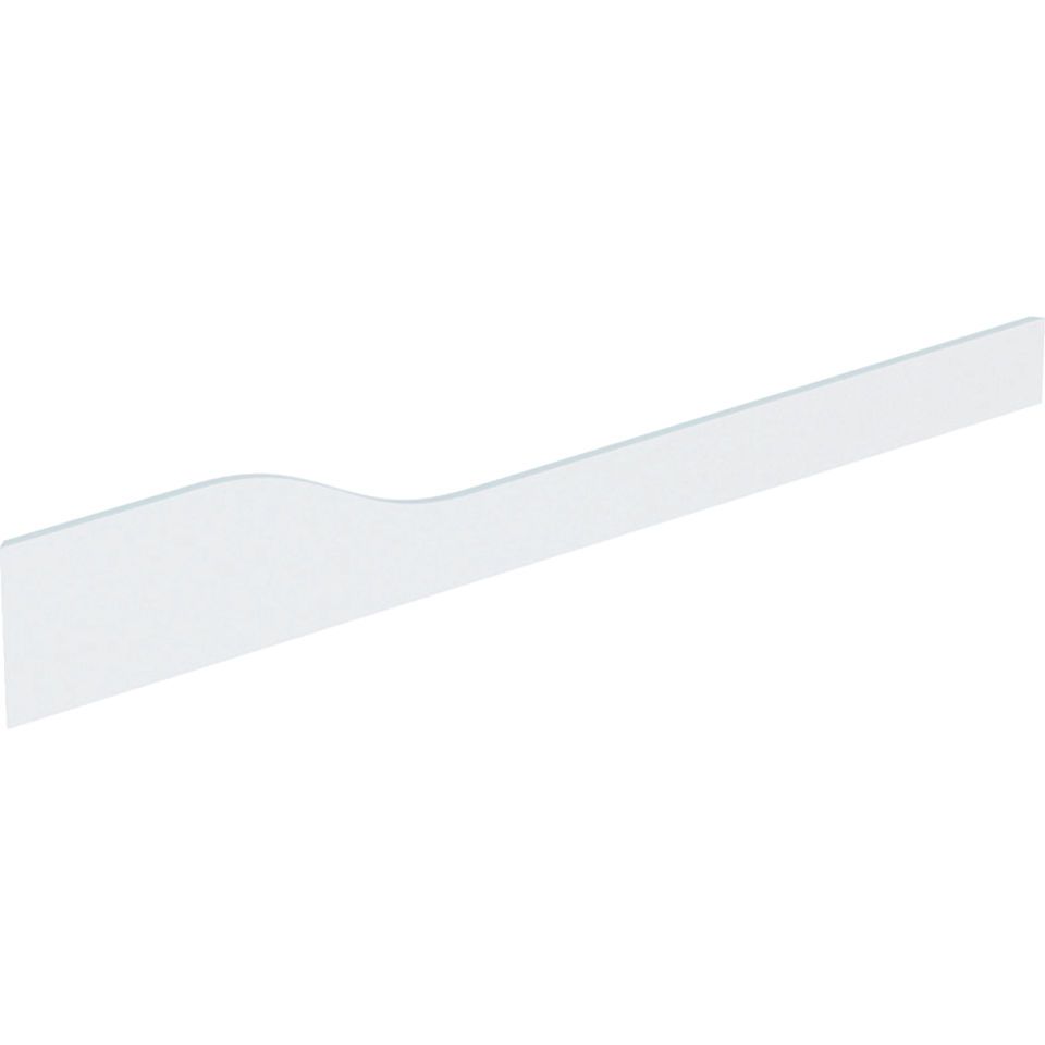 GE Bambini Dekorblende, Front für 4 WT-Arm., tieferes Becken re, weiß