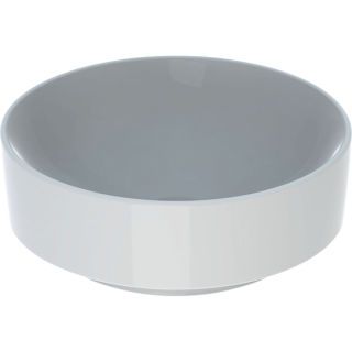 GE VariForm Aufsatzwaschtisch, rund d: 40cm, o. Hl, o. Ül., weiß