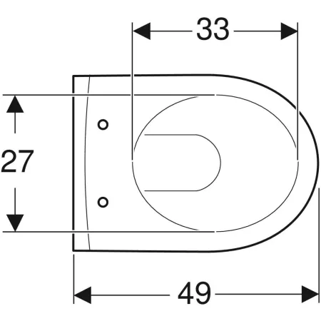 GE iCon Wand-WC Tiefspüler