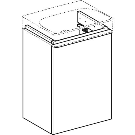 GE Smyle Square US für Handwaschbecken