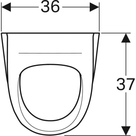GE Renova Urinal