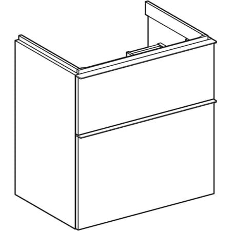 GE iCon Unterschrank für Waschtisch