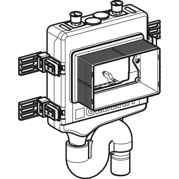 GE HS10 Hygienesp. mit 2 Wasseranschl. o. Steuereinh., 24V, d:50mm